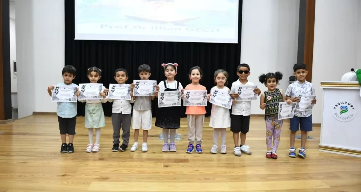 Yeşilyurt’ta 4-6 yaş  Erdem Okulları mezuniyet coşkusu