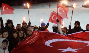 Yıldız Dağı’nda kayak sezonu açıldı