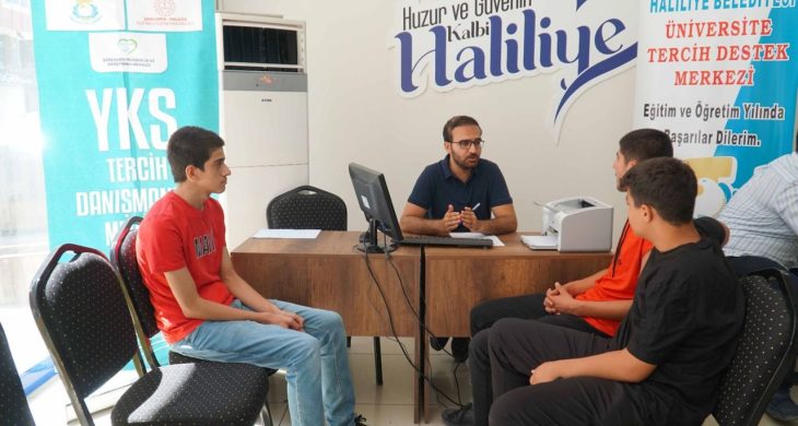 Haliliye Belediyesi’nden gençlere tercih desteği