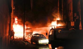 YPG’li teröristler Halep’ten tahliye ediliyor