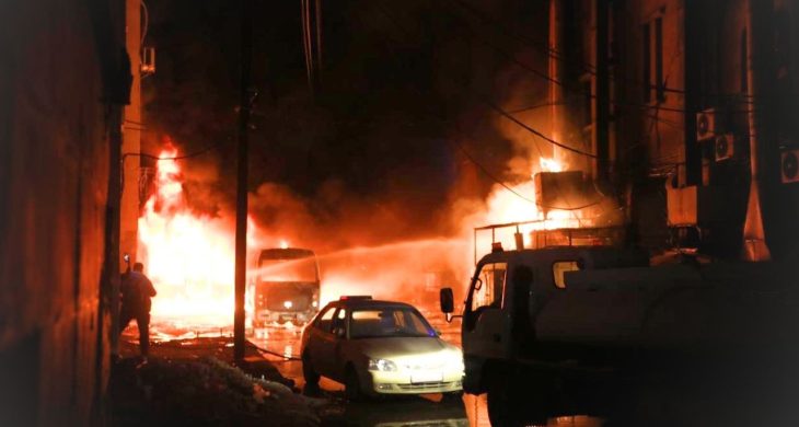 YPG’li teröristler Halep’ten tahliye ediliyor