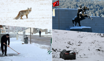 Yurdun bazı kesimlerinde kar etkili oldu