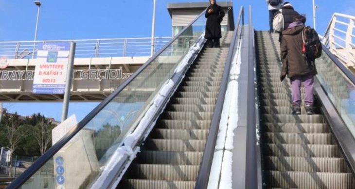 Ankara’da yürüyen merdivenlere sabotaj sürüyor