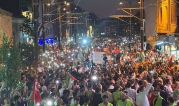 Yüz binler İstanbul’da Gazze için yürüdü