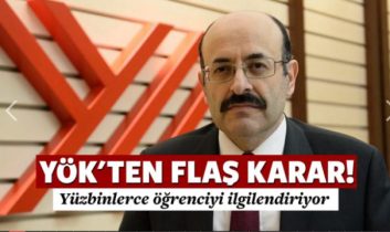 YÖK’den yeni karar