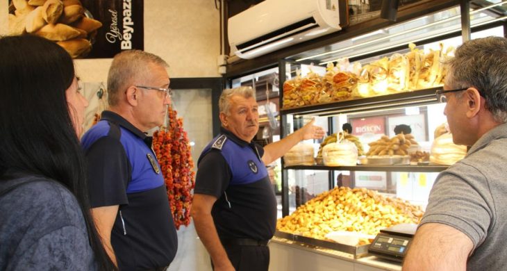 Beypazarı Belediye Zabıta Müdürlüğü denetimde