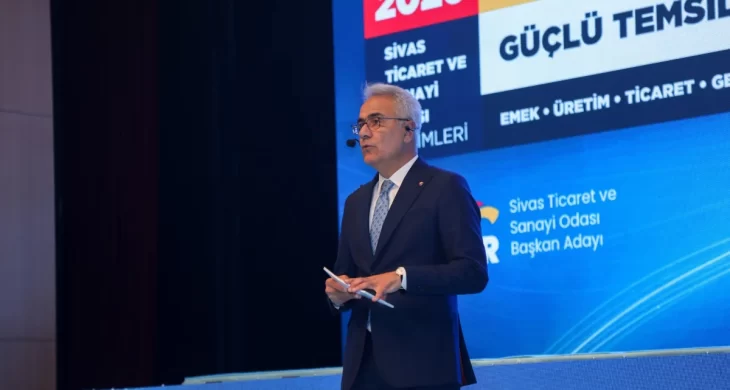 Sivas STO Başkanı Zeki Özdemir yeni dönem projelerini ve adaylarını tanıttı