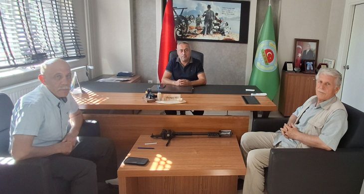 DP Beypazarı İlçe Başkanı Enver Atak’tan Ziraat Odası’na ziyaret
