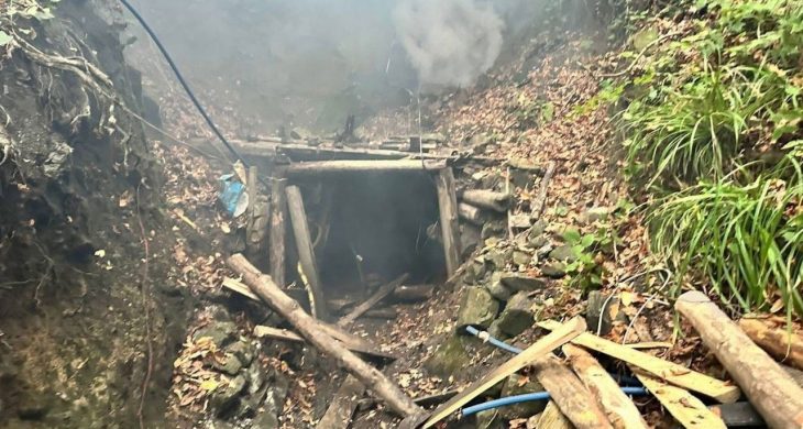 Zonguldak’ta 9 kaçak maden ocağı patlayıcıyla imha edildi