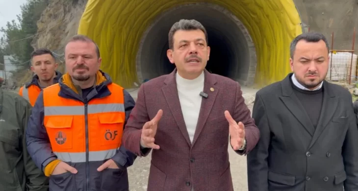 Zonguldak’ta tünel projesinde gelişme